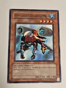 Yu-Gi-Oh! TCG Amphibious Bugroth MK-3 Dark Revolution 2 DR2-EN082 - Image 1
