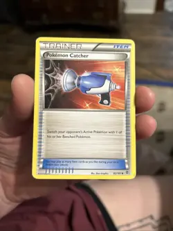 Pokemon Catcher 83/101 - Pokemon Plasma Blast Uncommon Trainer Card 2013 - Image 1