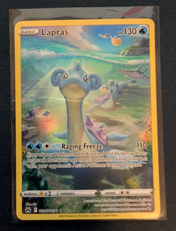 Lapras GG05/GG70 Crown Zenith: Galarian Gallery Ultra Rare Card Near Mint!!! - Image 2