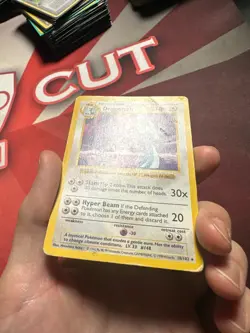 DRAGONAIR 18/102 Base Set SHADOWLESS rare Pokemon TCG card - Image 2