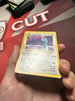 DRAGONAIR 18/102 Base Set SHADOWLESS rare Pokemon TCG card - Image 3