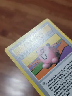 Clefairy Doll 70/102 1st Edition Shadowless Rare Base Set Pokemon Card 1999 WOTC - Image 2