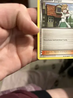 Pokemon Black & White 101/114 Professor Juniper Uncommon Card 2011 - Image 2