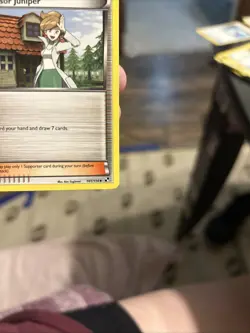 Pokemon Black & White 101/114 Professor Juniper Uncommon Card 2011 - Image 3