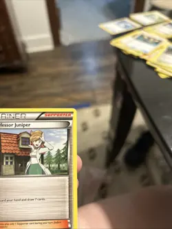 Pokemon Black & White 101/114 Professor Juniper Uncommon Card 2011 - Image 4