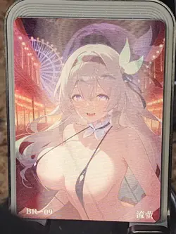 Numbered 176/299 Linticular Pond Of Squirting Card Anime Goddess Story BR BR-09 - Image 3