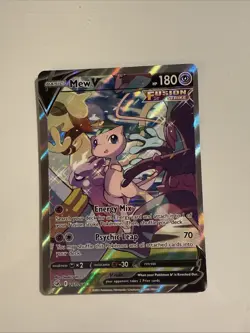 Pokemon TCG Mew v Alternate Full Art Holo Rare Card 251/264 Fusion Strike - Image 2