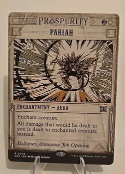 Pariah MTG Outlaws of Thunder Junction: Breaking News Regular - Image 1