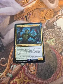 Jackal, Genius Geneticist MTG Marvel's Spider-Man - Pack Fresh - - Image 1