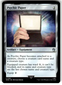 Psychic Paper Universes Beyond: Doctor Who Regular MTG - Image 1