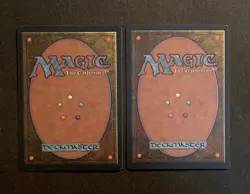 Magic: The Gathering Blight 4th Edition 1995 MTG x2 - Image 2