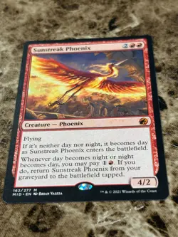 SUNSTREAK PHOENIX Magic MTG Innistrad: Midnight Hunt - Image 1