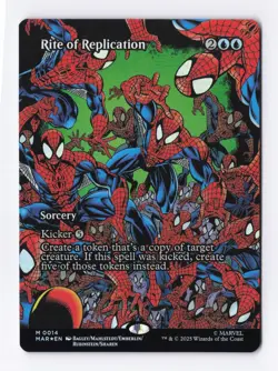 Rite of Replication (Borderless Foil) MTG Marvel's Spider-Man Eternal-Legal MAR - Image 1