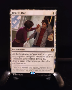 NM R - Rent Is Due: Marvel's Spider-Man MTG - Image 1