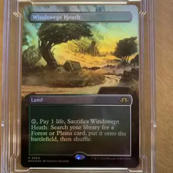 Windswept Heath (Borderless) Modern Horizons 3 Foil MTG - Image 1