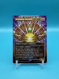 Brightglass Gearhulk (Borderless) - Aetherdrift (DFT) - MTG - Regular - NM - Image 1