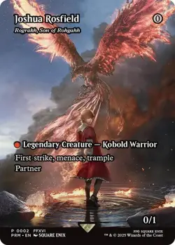 Joshua Rosfield P Borderless FOIL #2 | PRM MagicFest Promo | Final Fantasy | MTG - Image 1