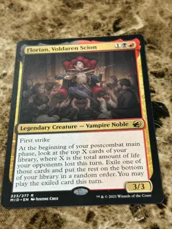 FLORIAN, VOLDAREN SCION Magic MTG Innistrad: Midnight Hunt - Image 1