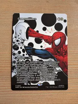 Comeuppance - 1 - MTG: Marvel’s Spider-Man: Eternal - Borderless - Regular - Image 1
