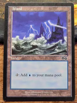 19x ISLAND #335 - Urza's Saga - MTG Magic the Gathering - Image 3