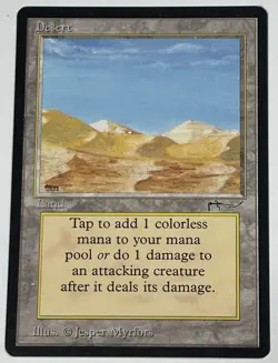 MTG Arabian Nights *Campfire/Mirage* DESERT *Very-Light-Play *Magic *HTF variant - Image 1