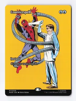 Counterspell (Borderless) 0009 (M) MTG Marvel's Spider-Man Eternal-Legal (MAR) - Image 1