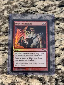 Trash for Treasure FOIL Mirrodin MTG - Image 1
