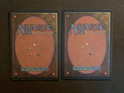 Magic: The Gathering Circle of Protection: Red 4th Edition 1995 MTG x2 - Image 2