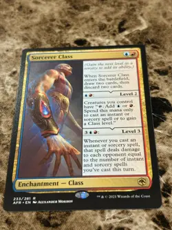 SORCERER CLASS Magic MTG Adventures in Forgotten Realms - Image 1
