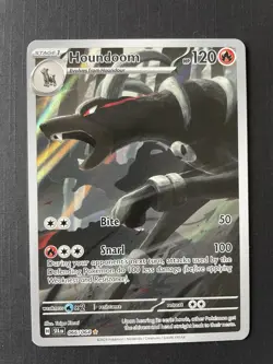 Houndoom Full Art Holo Illustration Rare 066/064 Shrouded Fable Pokemon TCG NM - Image 1