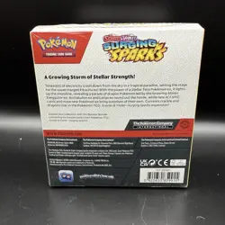 Surging Sparks Booster Bundle Pokemon Sealed Booster Pack x6 Packs Pikachu - Image 2