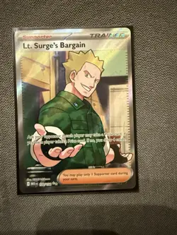 Lt. Surge's Bargain 170/132 - Pokemon Mega Evolutions NM - Image 1