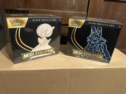 Pokemon Mega Evolution Regular ETB Set Lucario & Gardevoir 2 Boxes - Image 1