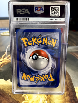 2005 POKEMON EX UNSEEN FORCES #117 CELEBI EX-HOLO PSA 8 - Image 2