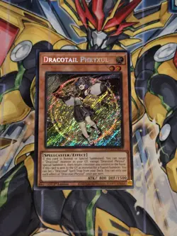 Yugioh Dracotail Phryxul DOOD-EN023 Secret Rare 1st Edition NM - Image 1