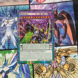 Yugioh D/D/D/D Dimensional King Arc Crisis DOOD-EN035 Starlight Rare 1st Ed NM - Image 1