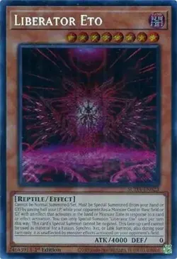 Yugioh! Liberator Eto - SUDA-EN023 - Secret Rare - 1st Edition Near Mint, Englis - Image 1