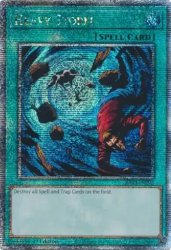 Yugioh! Heavy Storm - RA03-EN092 - Quarter Century Secret Rare - 1st Edition Nea - Image 1