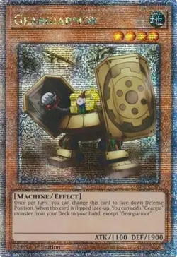 Yugioh! Geargiarmor - RA04-EN187 - Quarter Century Secret Rare - 1st Edition Nea - Image 1