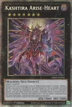 Yugioh! Kashtira Arise-Heart - PHHY-EN046 - Starlight Rare - 1st Edition Near Mi - Image 1
