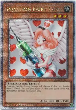 Yugioh! Injection Fairy Lily - RA03-EN117 - Quarter Century Secret Rare - 1st Ed - Image 1