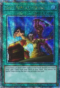 Yugioh! Left Arm Offering - RA04-EN086 - Quarter Century Secret Rare - 1st Editi - Image 1