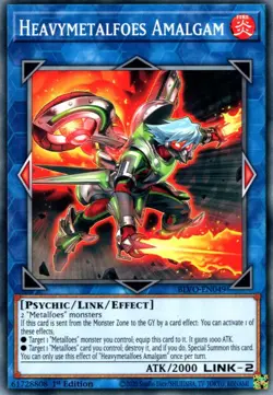 Yugioh! Heavymetalfoes Amalgam - BLVO-EN049 - Common - 1st Edition Near Mint, En - Image 1