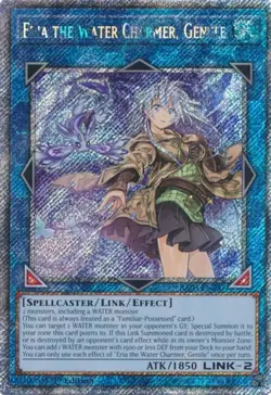Yugioh! Eria the Water Charmer, Gentle - RA03-EN047 - Quarter Century Secret Rar - Image 1