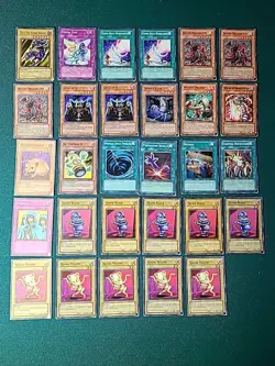 Yugioh Lot of 29 Cards. Many Repeats. Mostly Vintage Cards. Read - Image 1