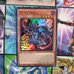 Yugioh K9 - 04 Noroi DOOD-EN025 1st Edition Ultra Rare - Image 1