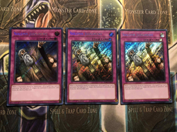 *** 3X SOLEMN JUDGMENT 3X *** 1ST EDITION SECRET RARE RA02-EN075 YUGIOH! - Image 1