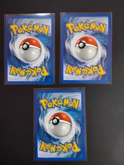 Pokemon TCG Lot of 3 Common NM-LP Vintage Eevee Cards - Image 2