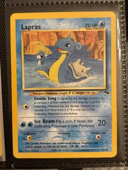 Lapras 12/18 Southern Islands Promo Pokemon Card - Image 1