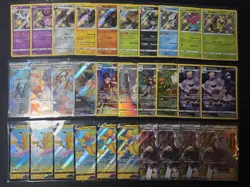 Lot of 150 Pokemon Cards V/VMAX/EX/Full Art/GX/Trainer/Holos Modern Collection - Image 2